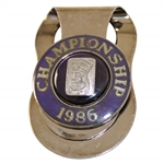 1986 TPC Championship Contestant Badge/Clip
