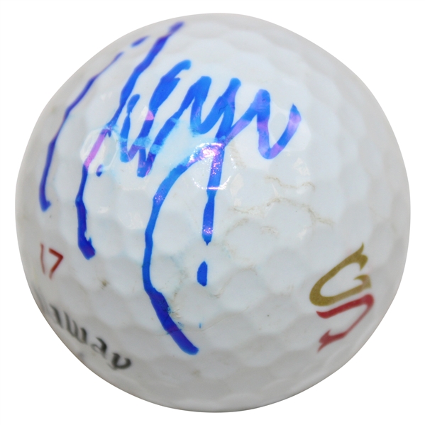 Sergio Garcia Signed Personal Callaway 17 S Logo Golf Ball JSA ALOA