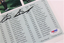 Sam Snead Signed 'Masters Past Champions' Magazine Page PSA #G24246