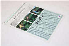 Sam Snead Signed 'Masters Past Champions' Magazine Page PSA #G24246