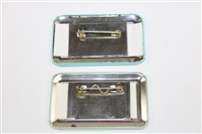 1990 & 1996 Masters Tournament Clubhouse Badges - Mrs. Lynette Coody