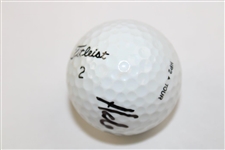 Hale Irwin Signed Colorado Buffaloes Logo Golf Ball JSA ALOA