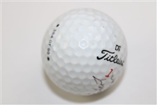 Hubert Green Signed Heritage Classic Logo Golf Ball JSA ALOA