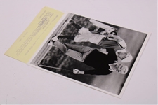 Jack Nicklaus & Angelo Argea at Walt Disney Open 1971 UPI Wire Photo