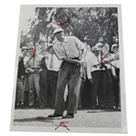 Three (3) Assorted Playing Career Wire Photo Of Byron Nelson