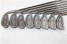 Complete Set of Ping Eye 2 Clubs Inc. Driver & 3-5 Woods & Ping Eye 2 Iron Set 3-W - Unhit!