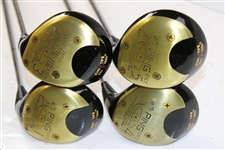 Complete Set of Ping Eye 2 Clubs Inc. Driver & 3-5 Woods & Ping Eye 2 Iron Set 3-W - Unhit!