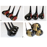 Alan Shepard's Personal Match Used Golf Bag w/Hogan Irons, Woods & Putter w/Headcovers