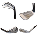 Alan Shepard's Personal Match Used Golf Bag w/Hogan Irons, Woods & Putter w/Headcovers