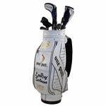 NFL HoF Lee Roy Selmon Personal Match Used Golf Bag w/Top-Flite Tour Irons, Woods & Putter w/Headcovers