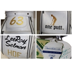 NFL HoF Lee Roy Selmon Personal Match Used Golf Bag w/Top-Flite Tour Irons, Woods & Putter w/Headcovers