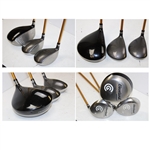 NFL HoF Lee Roy Selmon Personal Match Used Golf Bag w/Top-Flite Tour Irons, Woods & Putter w/Headcovers