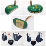 NFL HoF Lee Roy Selmon Personal Match Used Golf Bag w/Top-Flite Tour Irons, Woods & Putter w/Headcovers