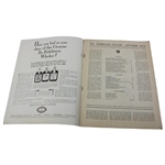 1934 American Golfer Magazine With Bobby Jones On Cover - October 1934