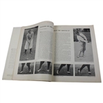 1934 American Golfer Magazine With Bobby Jones On Cover - October 1934