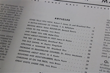 1933 American Golfer Magazine With Bobby Jones On Cover - May 1933