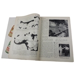 1932 Annual Golf Review Magazine w/Bobby Jones Cover - Features ANGC Course Maps