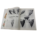 1932 Annual Golf Review Magazine w/Bobby Jones Cover - Features ANGC Course Maps