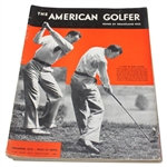 Seven (7) The American Golfer Magazines - From May 1931-November 1934