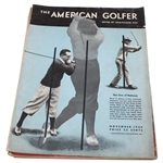 Seven (7) The American Golfer Magazines - From May 1931-November 1934