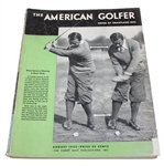 Eight (8) The American Golfer Magazines - From May 1931-November 1934