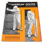 Eight (8) The American Golfer Magazines - From May 1931-November 1934