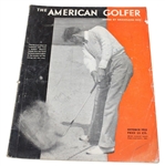 Eight (8) The American Golfer Magazines - From May 1931-November 1934
