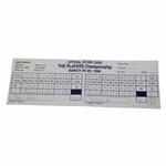 Tom Watson & John Huston Signed 1998 The Players Championship Official Scorecard