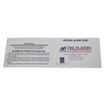Tom Watson & John Huston Signed 1998 The Players Championship Official Scorecard