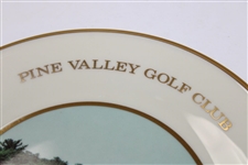 Pine Valley Golf Club 1989 Warner Shelly Bowl Ceramic Plate