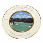 Pine Valley Golf Club 75 Years Warner Shelly Bowl Porcelain Plate - 1913-1988