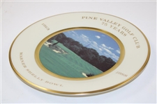 Pine Valley Golf Club 75 Years Warner Shelly Bowl Porcelain Plate - 1913-1988