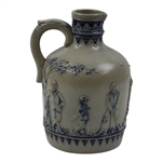 Early Simon Peter Gerz of Lohr Ges Gesch German Golf Scene Growler Jug