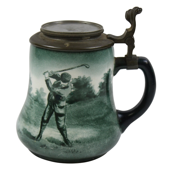 OHara Dial Cd Golf Scene Mug With Top