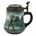 OHara Dial Cd Golf Scene Mug With Top