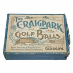 The Craigpark Gutty Golf Balls Thoroughly Seasoned Box Only
