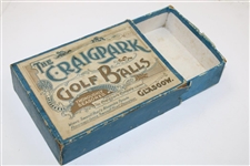 The Craigpark Gutty Golf Balls 'Thoroughly Seasoned' Box Only