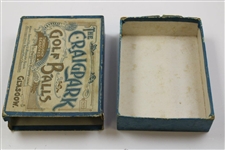 The Craigpark Gutty Golf Balls 'Thoroughly Seasoned' Box Only