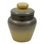 Ltd Ed Handel Tobacco Humidor Jar with Lid Decorated by R.J. Handel