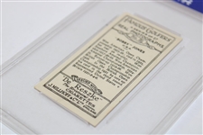 Bobby Jones 1928 J. Millhoff & Co. Ltd Famous Golfers Card #20 PSA Ex-Mt 6