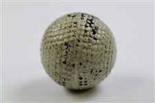 Vintage Scotch Haskell 1898 Bramble Golf Ball - 96% Paint