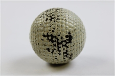 Vintage Scotch Haskell 1898 Bramble Golf Ball - 96% Paint