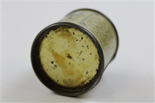 C. 1890 The J&M Golf Ball Paint Can with Golfers - James Mathers & Co. - Montrose