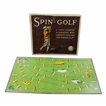 Vintage Spin Golf Miniature Indoor Golf Game w/Info & All Gameplay Pieces