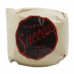 Wilson Success Golf Ball in Original Red & Black Logo Wrapper