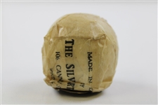 Silver King Black Dot Golf Ball in Original Silver & Black Logo Wrapper
