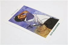 Seve Ballesteros Signed Mueller 'The Senor' Golf Card JSA ALOA