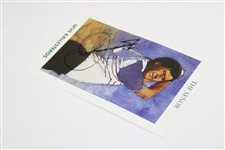 Seve Ballesteros Signed Mueller 'The Senor' Golf Card JSA ALOA
