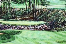 2000 PGA Championship at Valhalla Ltd Ed Giclee by Gordon Wheeler - Framed