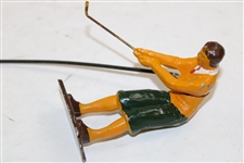 1920 Rare Mechanical Swing Golfer Toy